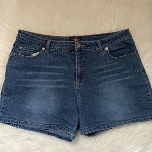 Y2K Vintage Route 66 Jean Shorts Size 16